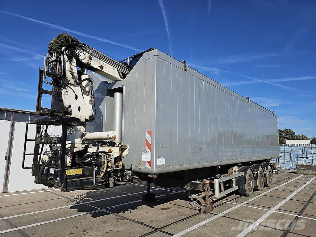 H & W HWDKSK38 ATLAS 145.2 CRANE Naczepy wywrotki / wanny