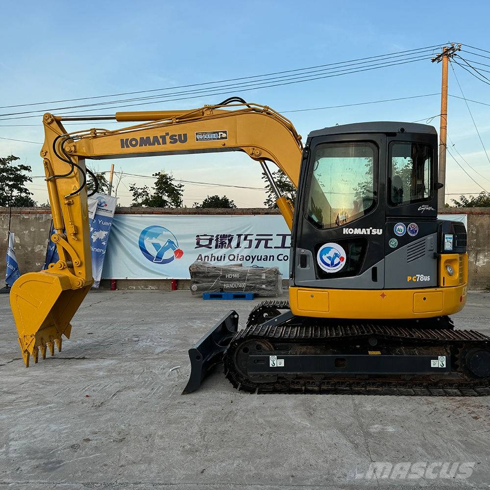 Komatsu PC 78 US Mini bagri <7t