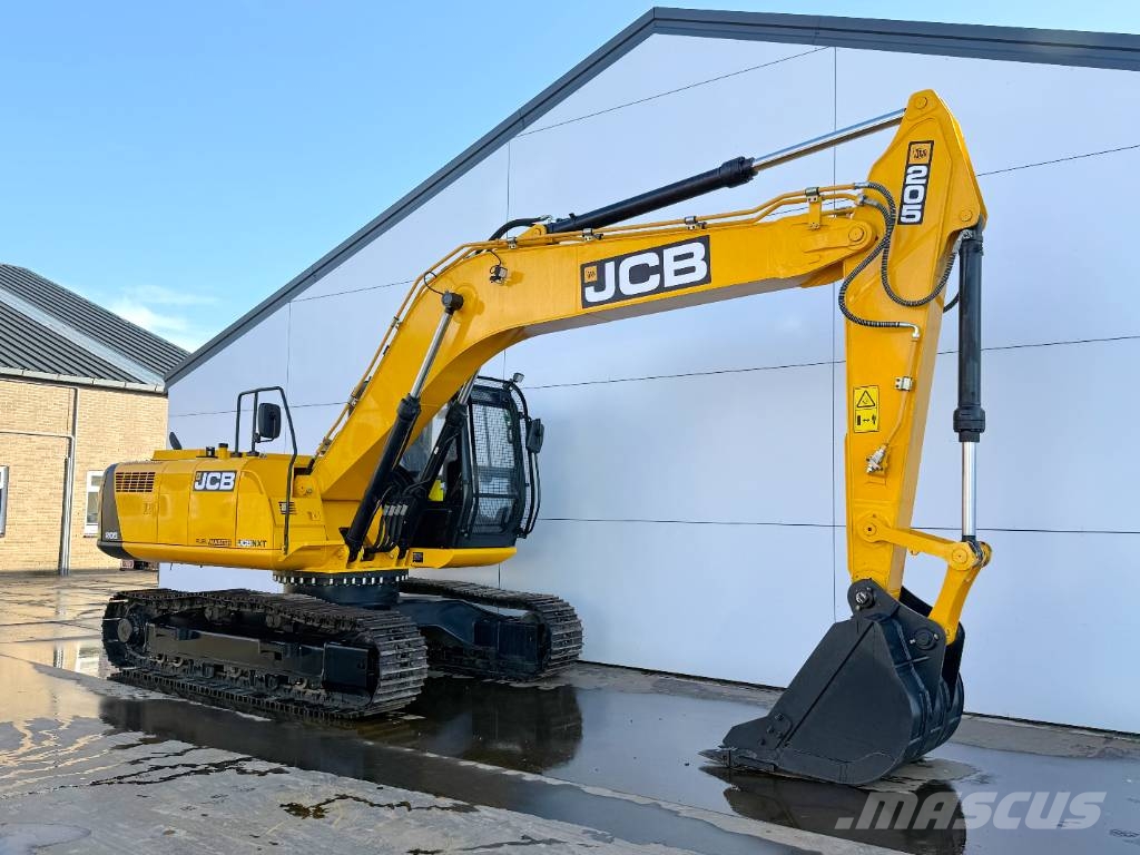 JCB 205 *2026 Model* - New / Unused / Hammer Lines Escavadeiras de esteiras
