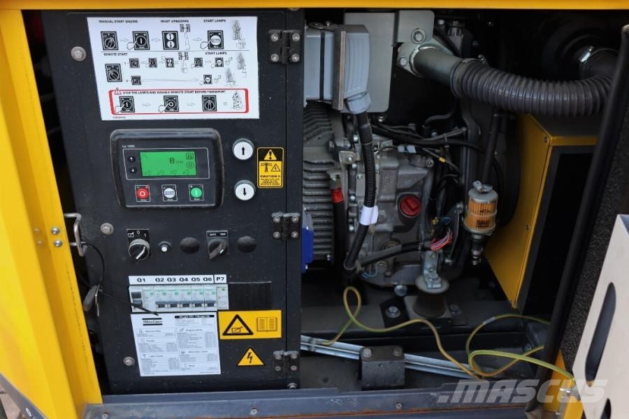 Atlas Copco HiLight H5+ SV2 Valid inspection, Max Boom Height Echipamente de luminare