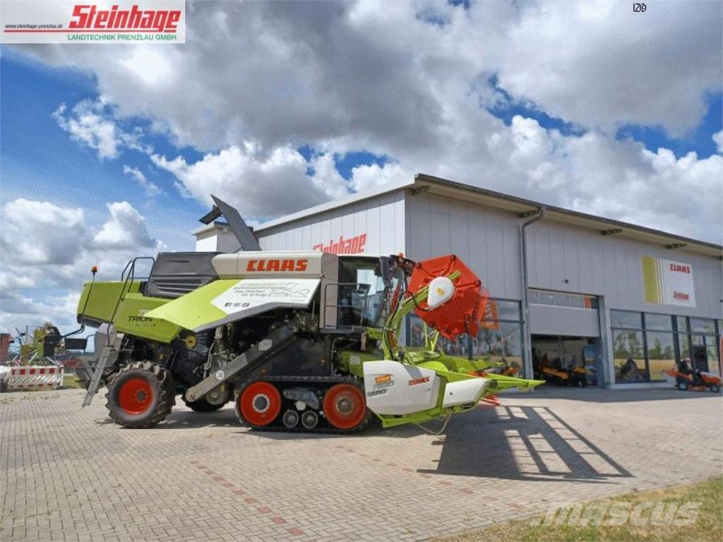 CLAAS Trion 750 TT Combine harvesters