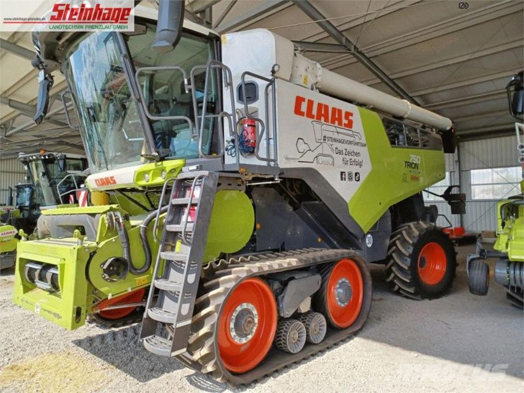 CLAAS Trion 750 TT Combine harvesters