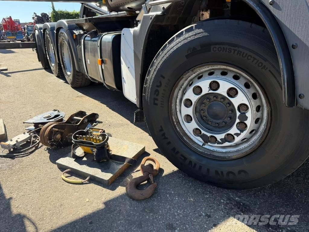 MAN TGS 35.360 8x4 + KRAN EFFER 305 6S + JIB 4S + ABRO Gruas Todo terreno