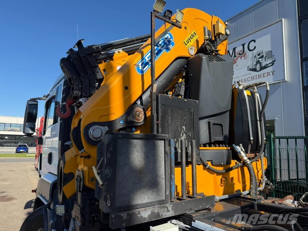 MAN TGS 35.360 8x4 + KRAN EFFER 305 6S + JIB 4S + ABRO Kranen voor alle terreinen
