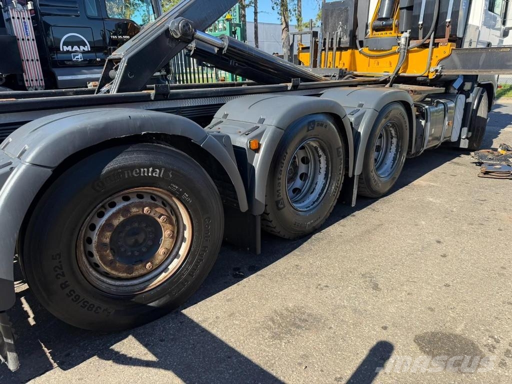 MAN TGS 35.360 8x4 + KRAN EFFER 305 6S + JIB 4S + ABRO Kranen voor alle terreinen