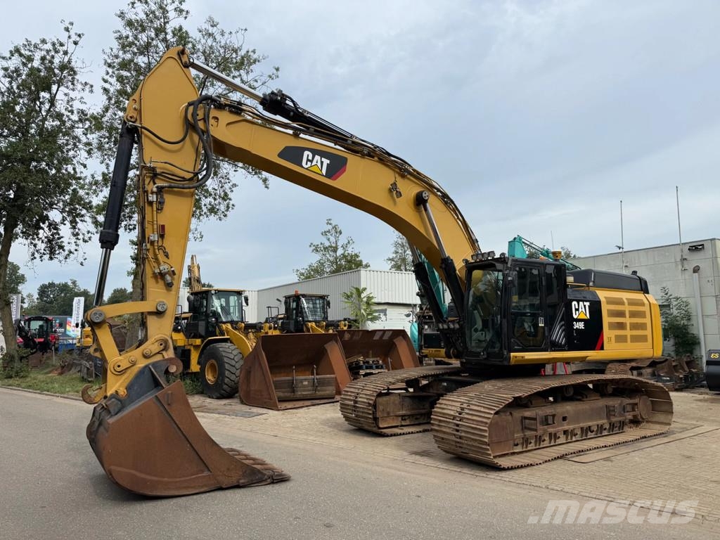CAT 349E 349E 3D Trimble gps Rupsgraafmachines