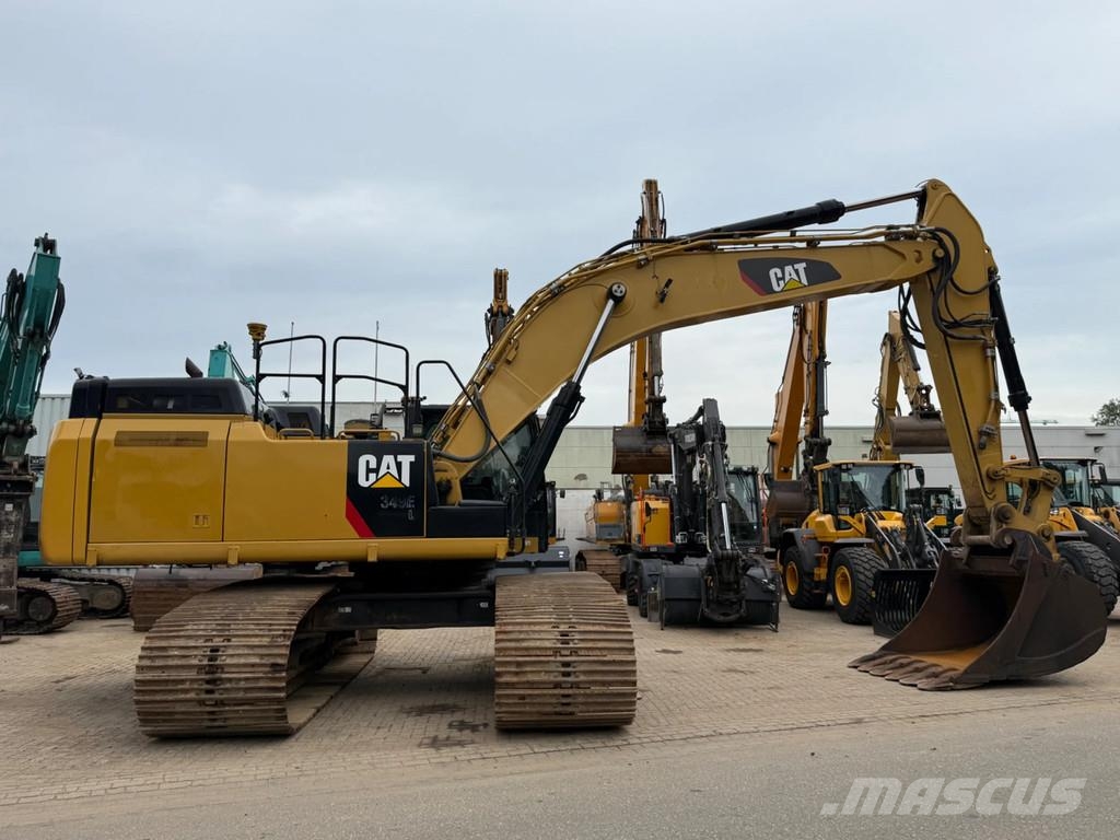 CAT 349E 349E 3D Trimble gps Rupsgraafmachines