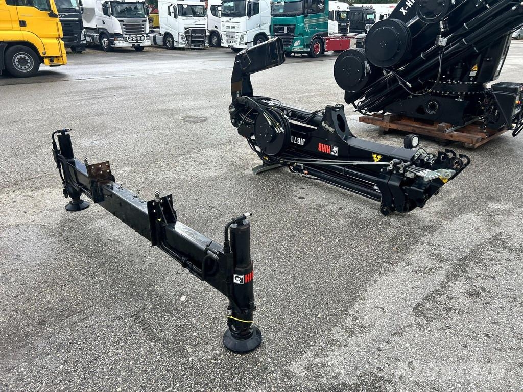 Hiab Hipro 408E-6 + Jib 70X-4 2022 YEAR + 50 HOURS Rakodó daruk