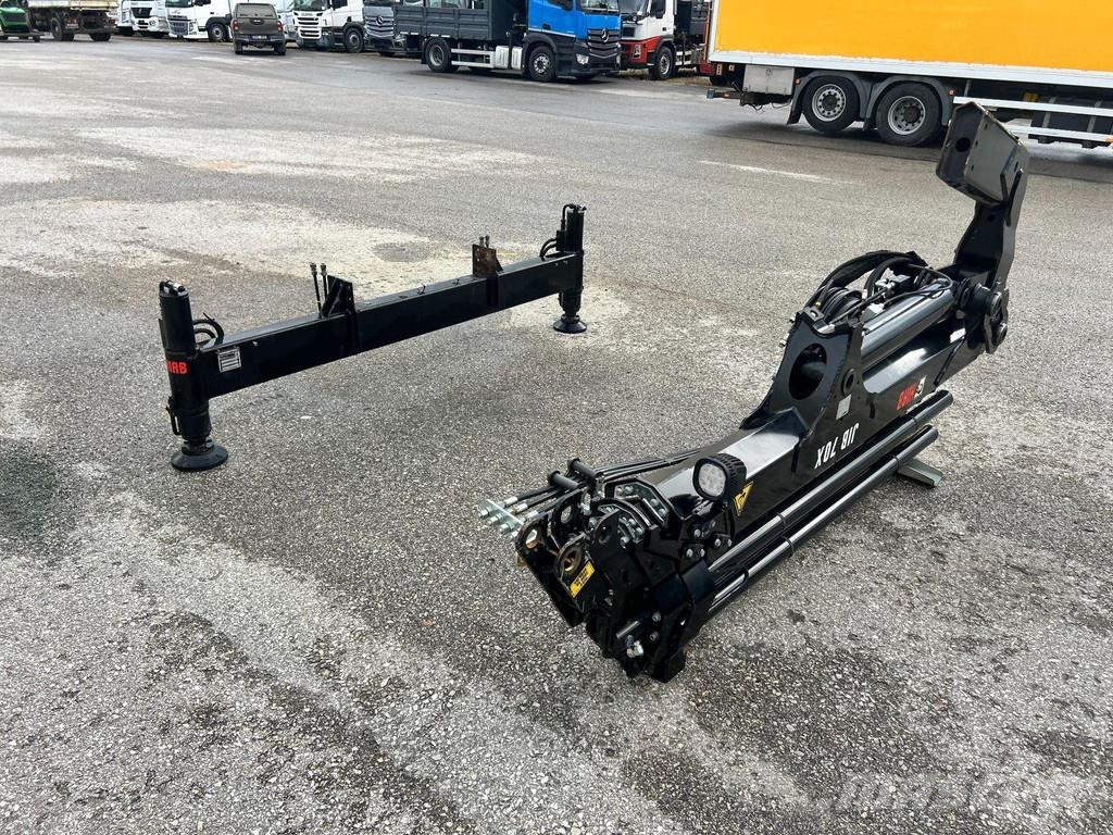 Hiab Hipro 408E-6 + Jib 70X-4 2022 YEAR + 50 HOURS Rakodó daruk