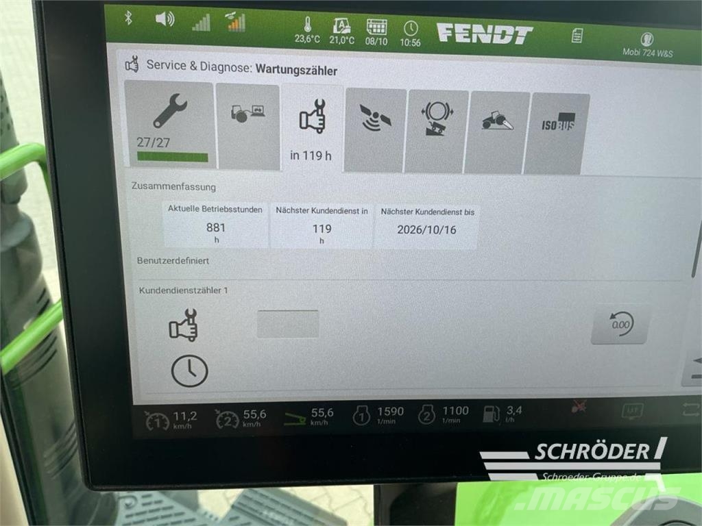 Fendt 724 VARIO GEN6 PROFI PLUS Traktory