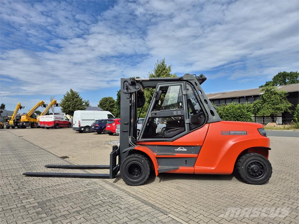 Linde H80D-02/1100 Diesel forklifts