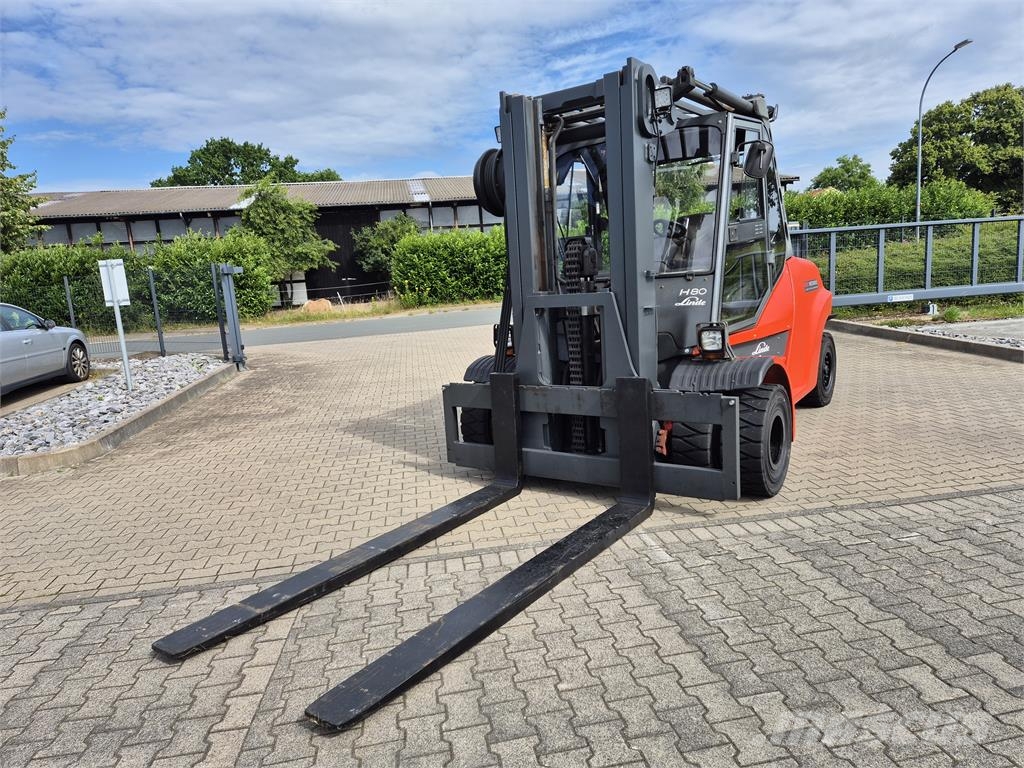 Linde H80D-02/1100 Diesel forklifts