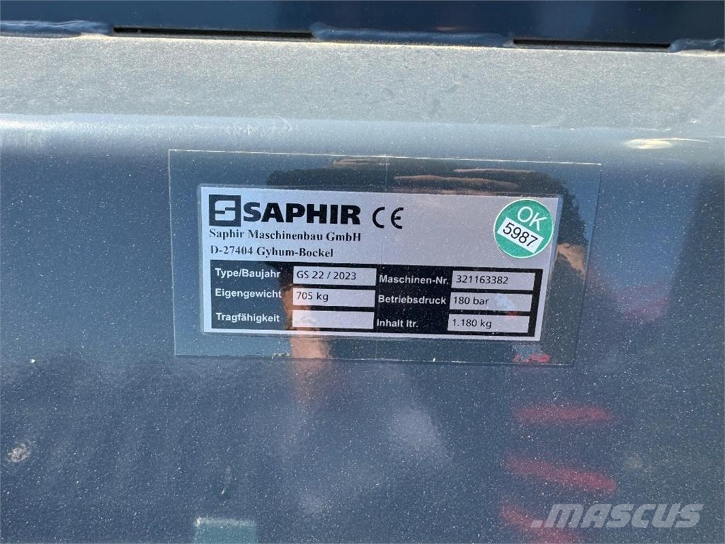 Saphir GS 22 Torion Otra maquinaria agrícola