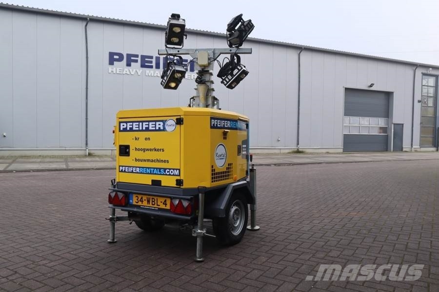 Atlas Copco HiLight H5+ SV2 Valid inspection, *Guarantee! Max 拖车式灯塔