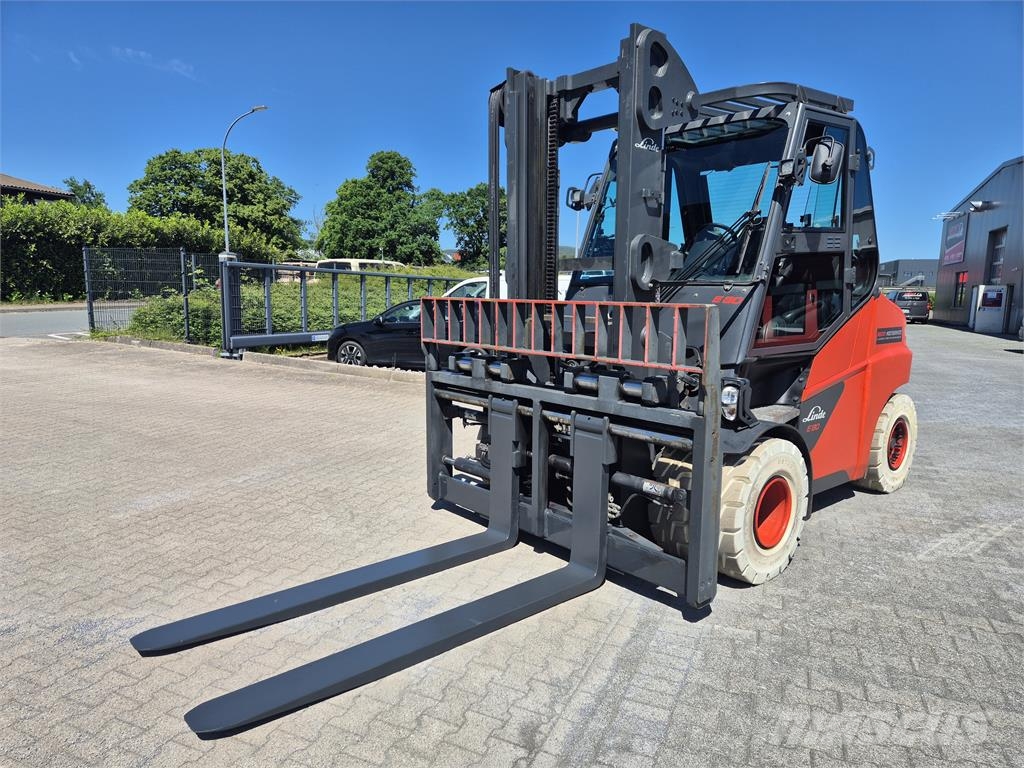 Linde E80/900 전동 지게차