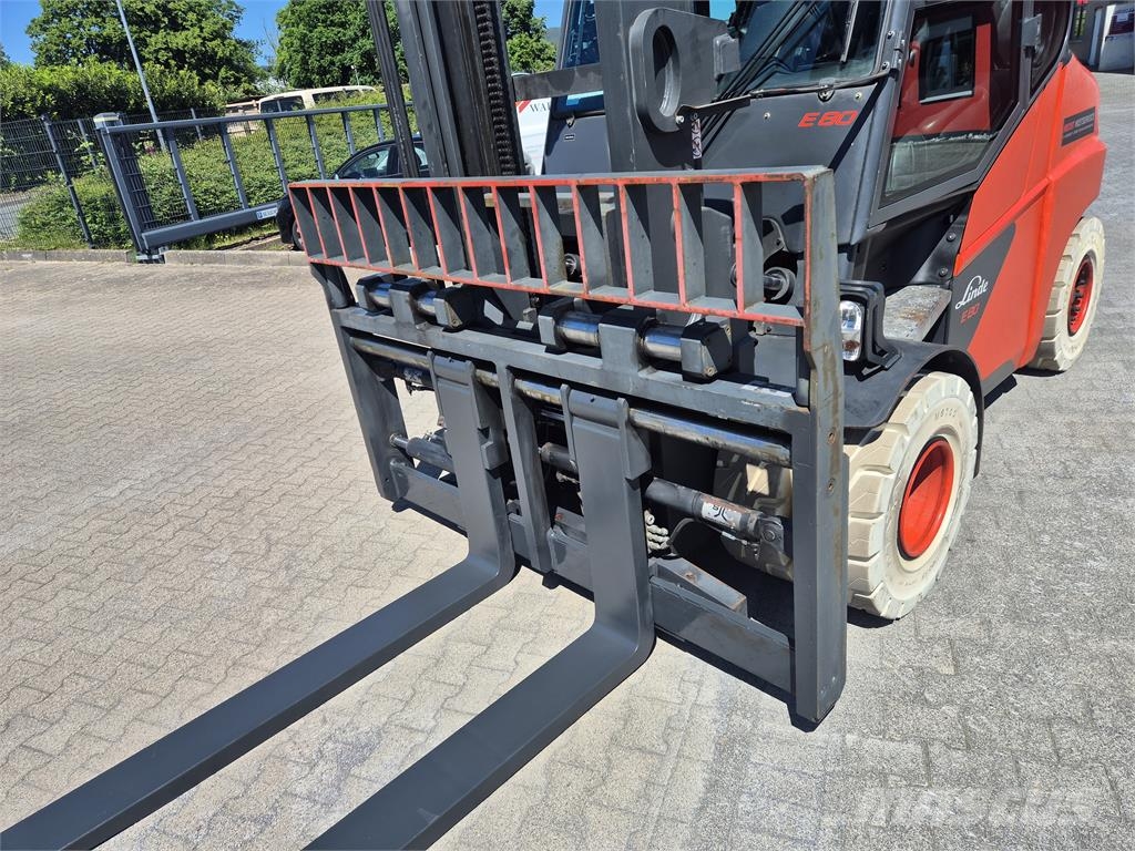 Linde E80/900 전동 지게차