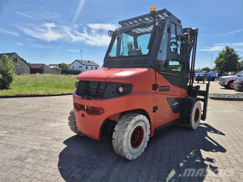 Linde E80/900 전동 지게차