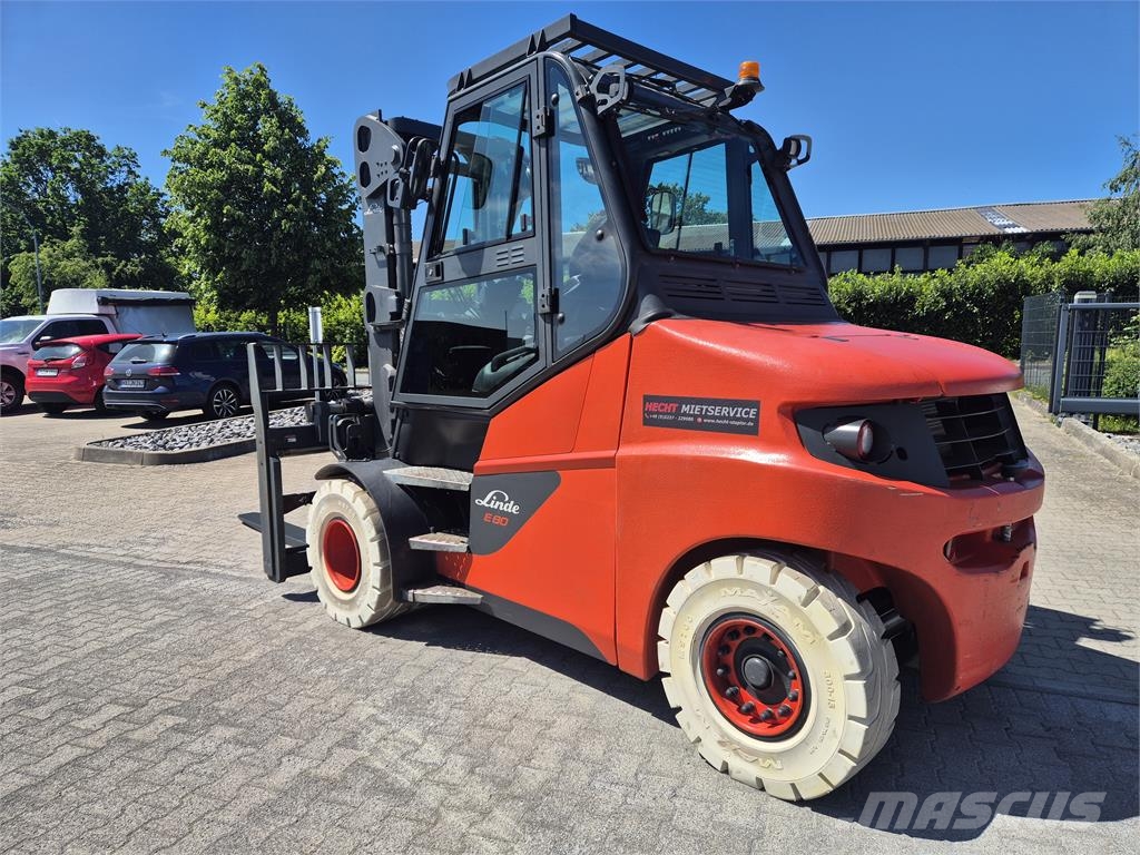 Linde E80/900 전동 지게차
