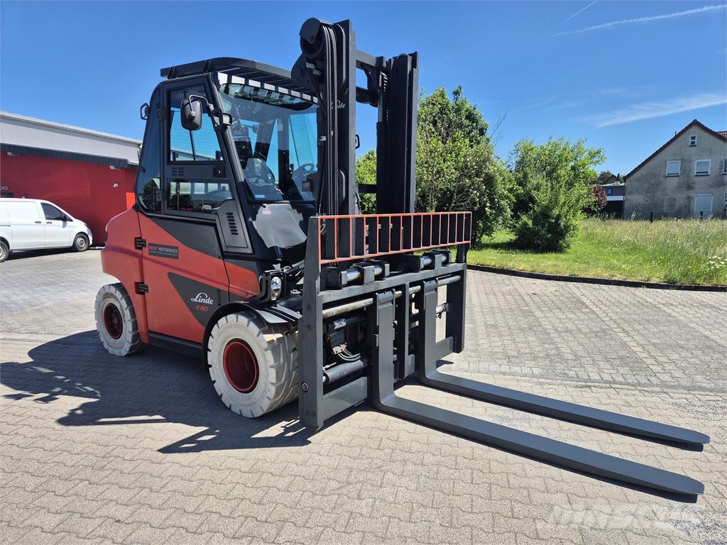 Linde E80/900 전동 지게차