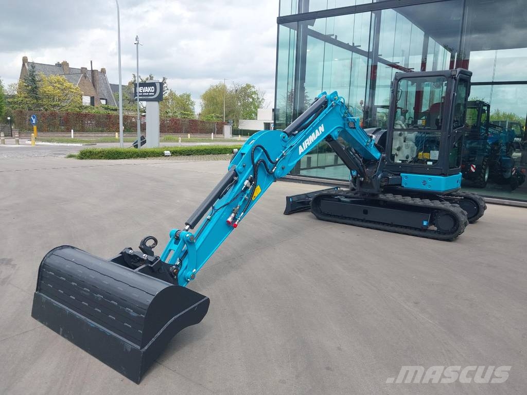 Airman AX48U-6 (GEREVISEERD) Miniescavatori