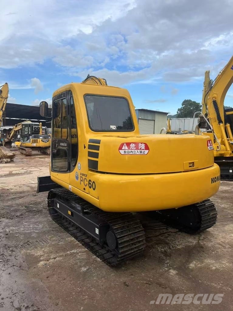 Komatsu PC 60 Mini ekskavatörler, 7 tona dek