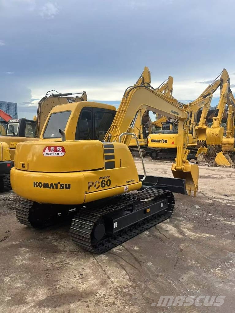 Komatsu PC 60 Mini ekskavatörler, 7 tona dek