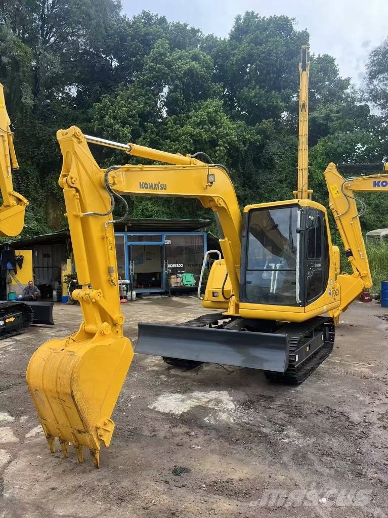 Komatsu PC 60 Mini ekskavatörler, 7 tona dek