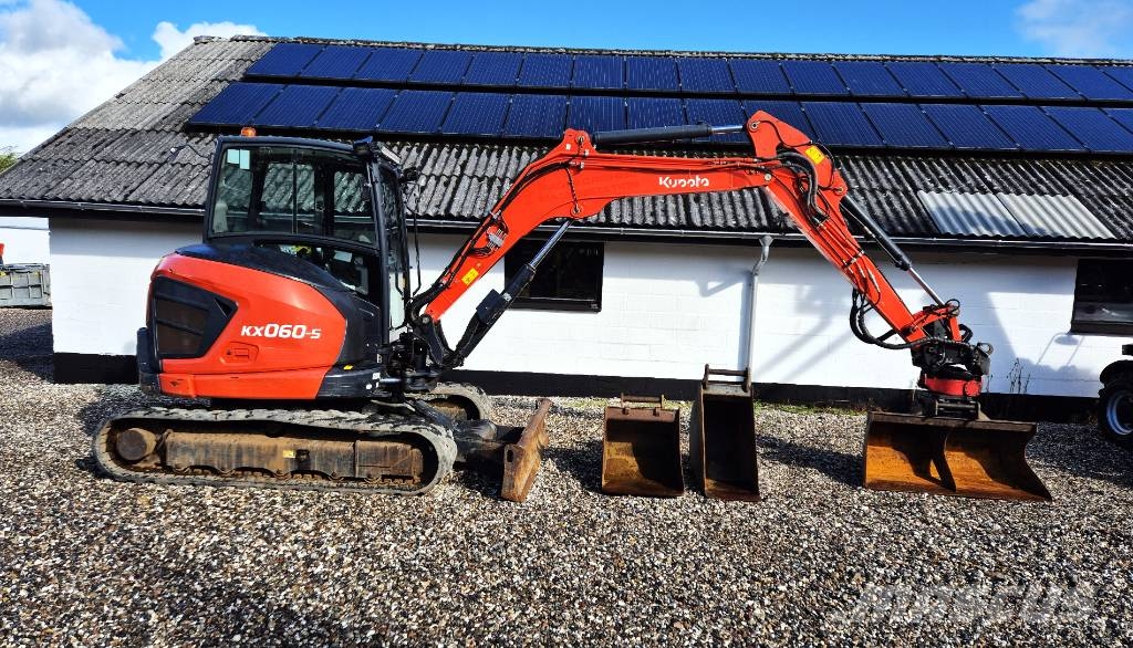 Kubota KX 060-5 Mini bagri <7t