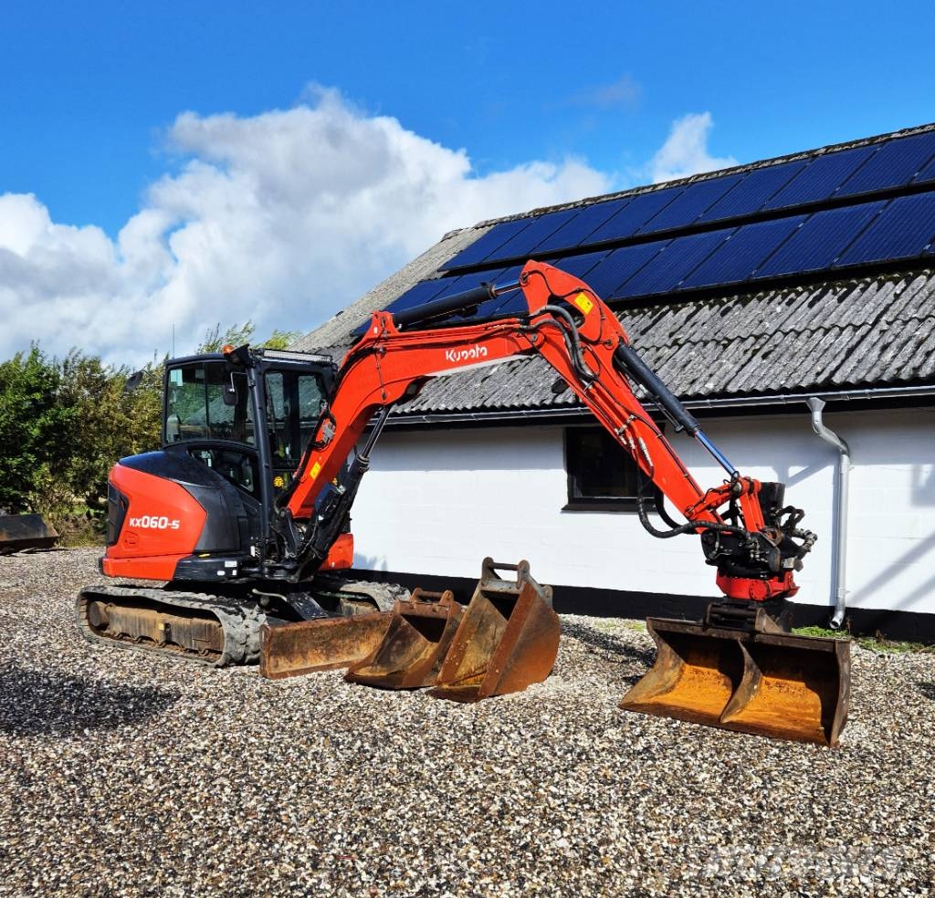 Kubota KX 060-5 Mini bagri <7t