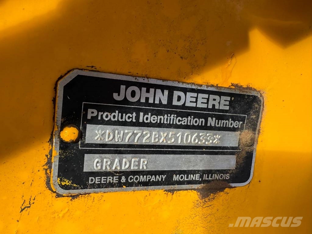 John Deere 772 B Niveladoras