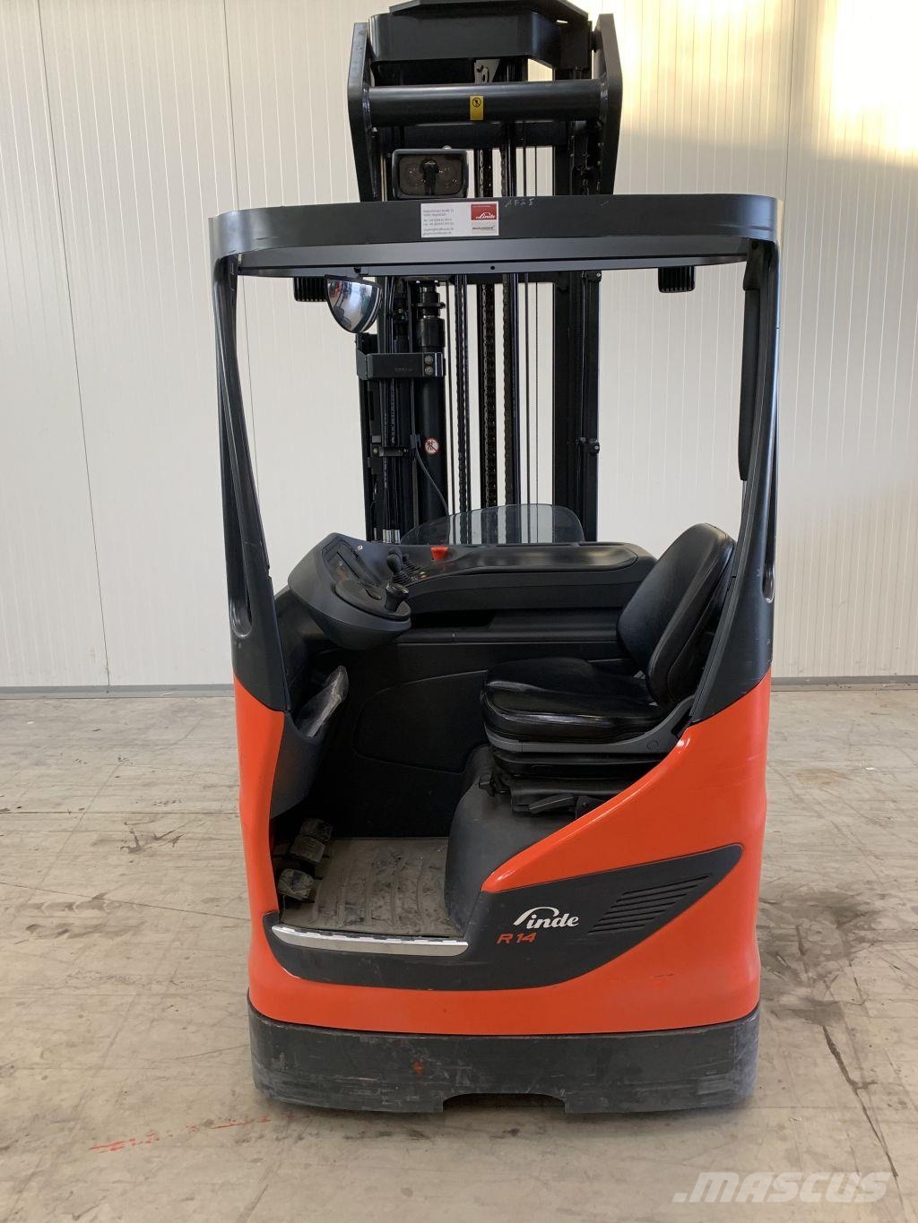 Linde R14 Työntömastotrukit