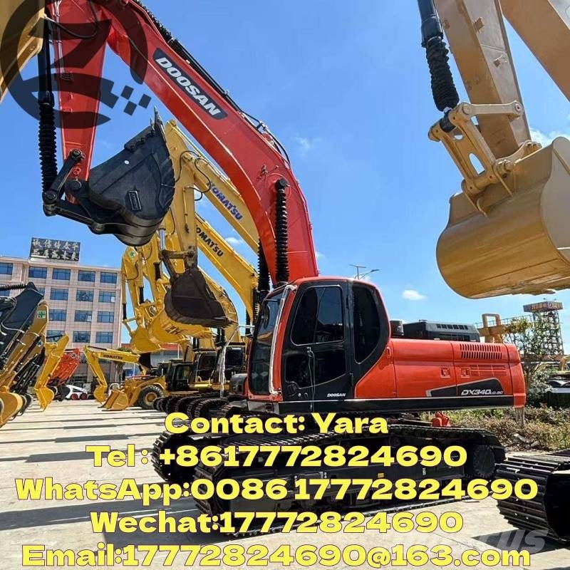 Doosan DX340LC-9C Гусеничні екскаватори