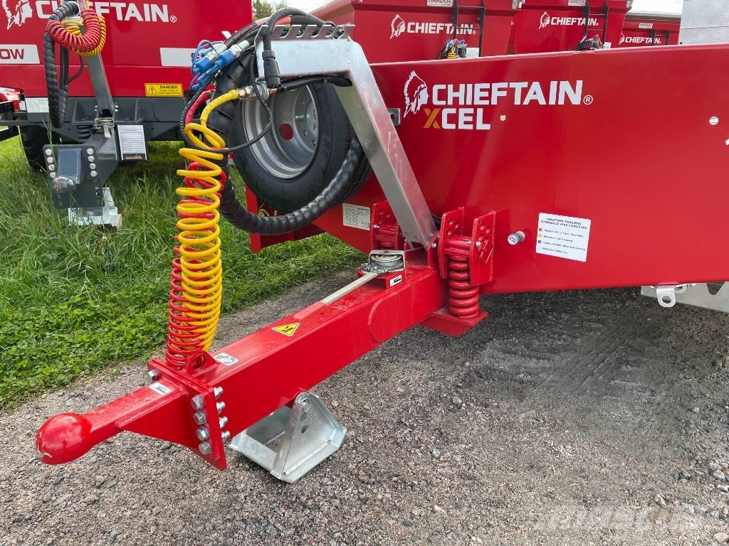 Chieftain XCEL 3-axl maskintransportkärra 28,5 ton lastvikt Flatbed/Dropside trailers