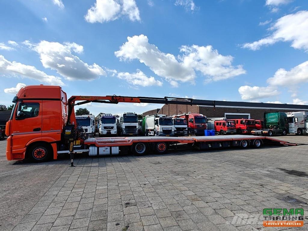 Mercedes-Benz Actros 2648 6x2/4 BigSpace Euro6C + Mersch FM180 H Járműszállítók