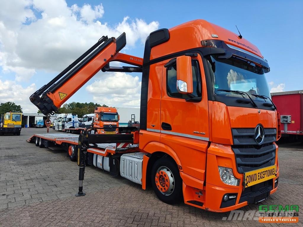 Mercedes-Benz Actros 2648 6x2/4 BigSpace Euro6C + Mersch FM180 H Járműszállítók