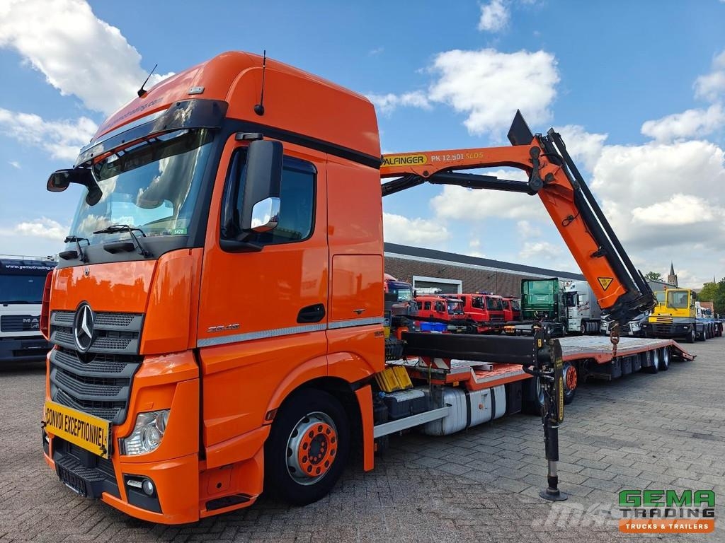 Mercedes-Benz Actros 2648 6x2/4 BigSpace Euro6C + Mersch FM180 H Járműszállítók