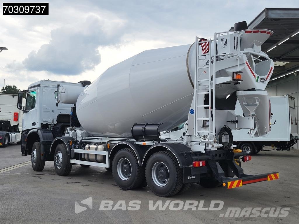 Mercedes-Benz Arocs 4142 8X4 NEW German Registration! 12m3 Stett Betonikuorma-autot