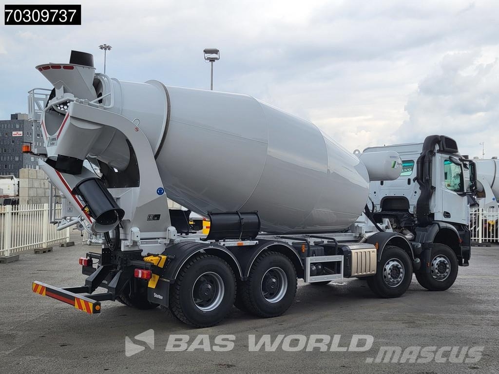 Mercedes-Benz Arocs 4142 8X4 NEW German Registration! 12m3 Stett Avtomešalci za beton