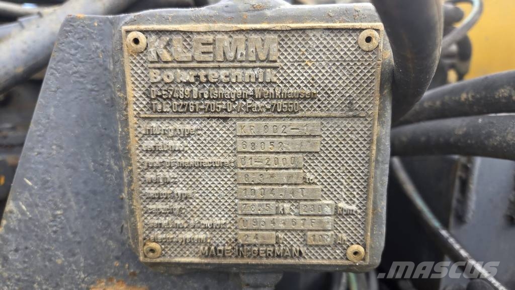 Klemm KR 802-1 Teške bušilice