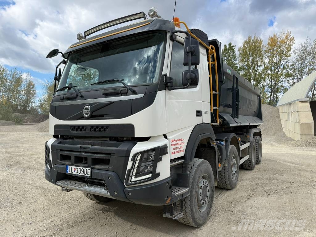 Volvo FMX 500 Tipper trucks
