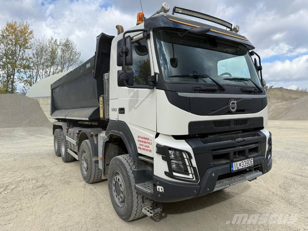 Volvo FMX 500 Tipper trucks