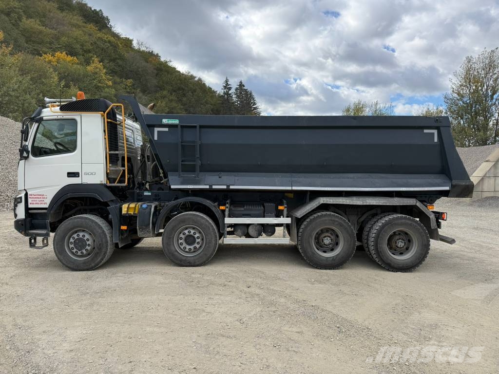 Volvo FMX 500 Tipper trucks