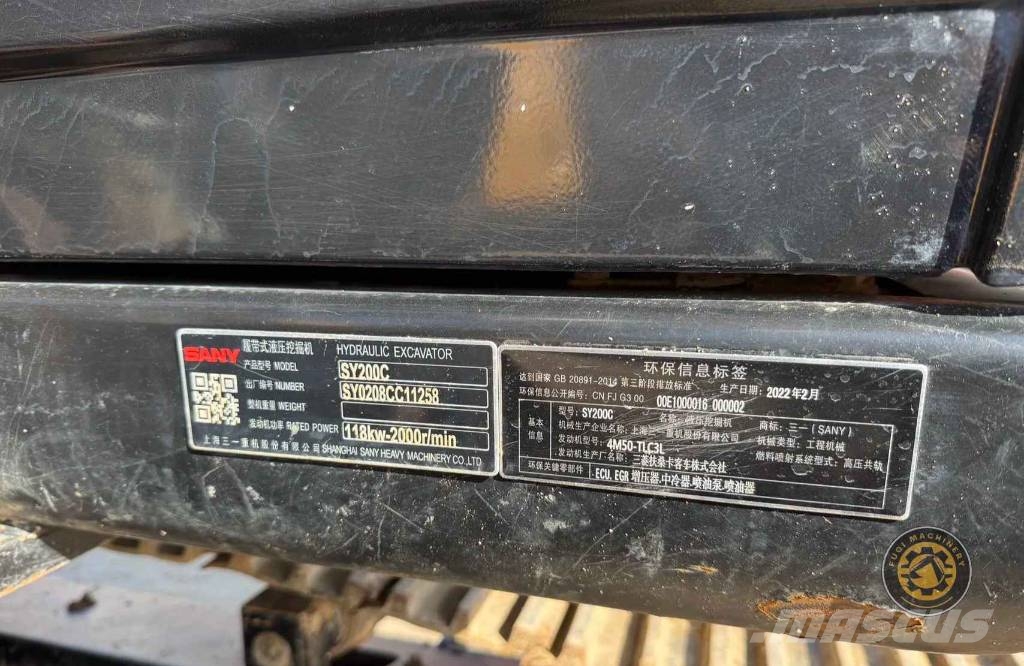 Sany SY 200 C Raupenbagger