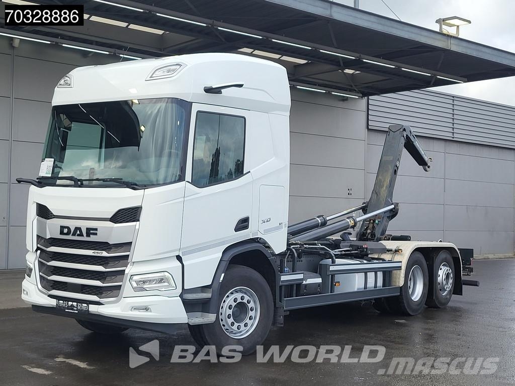 DAF XD 450 6X2 Meiller RS2170 containersystem Lift axl Camiones elevadores de gancho