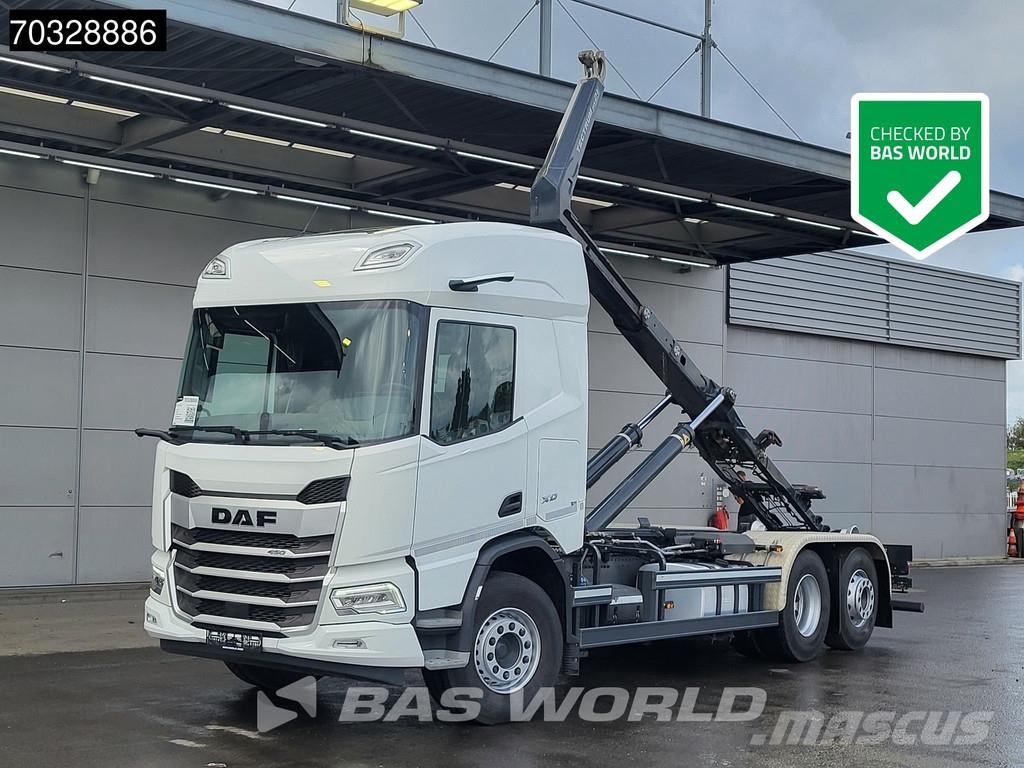 DAF XD 450 6X2 Meiller RS2170 containersystem Lift axl Camiones elevadores de gancho