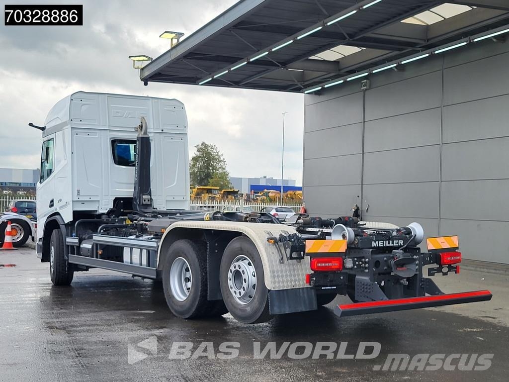 DAF XD 450 6X2 Meiller RS2170 containersystem Lift axl Camiones elevadores de gancho