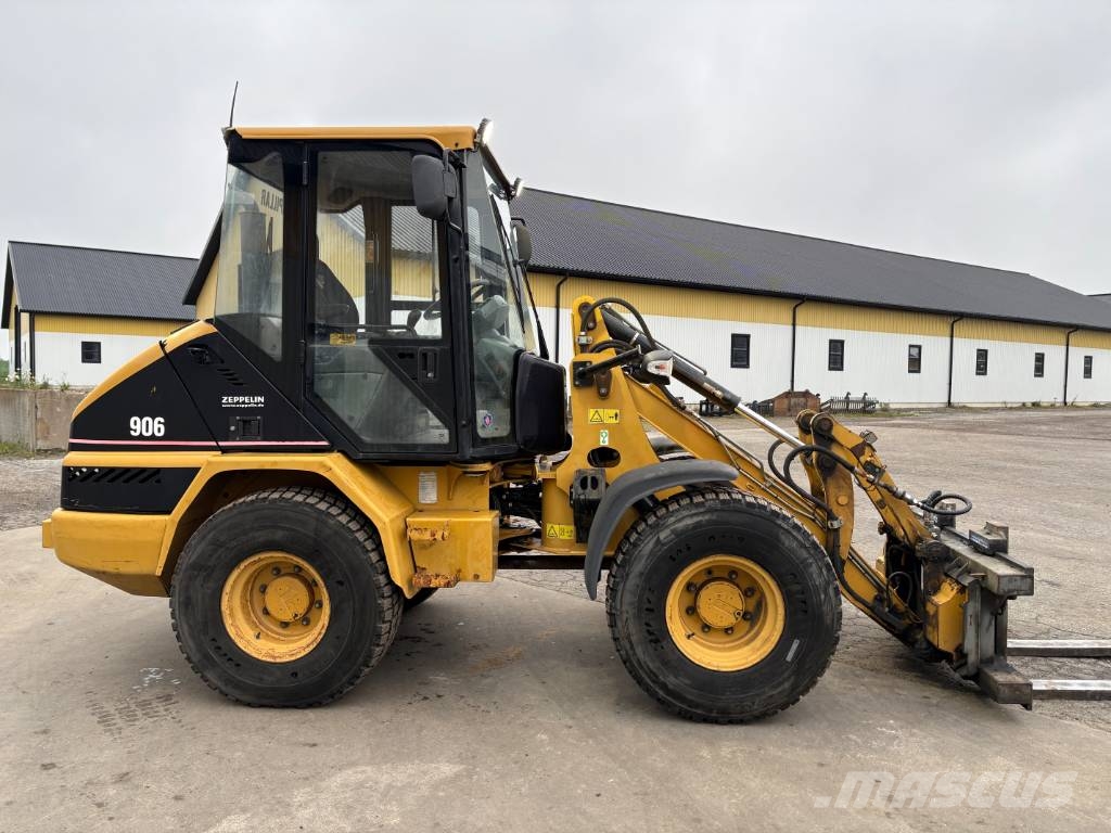 CAT 906 lastmaskin, vinterdäck, hydrauliska gafflar Wheel loaders
