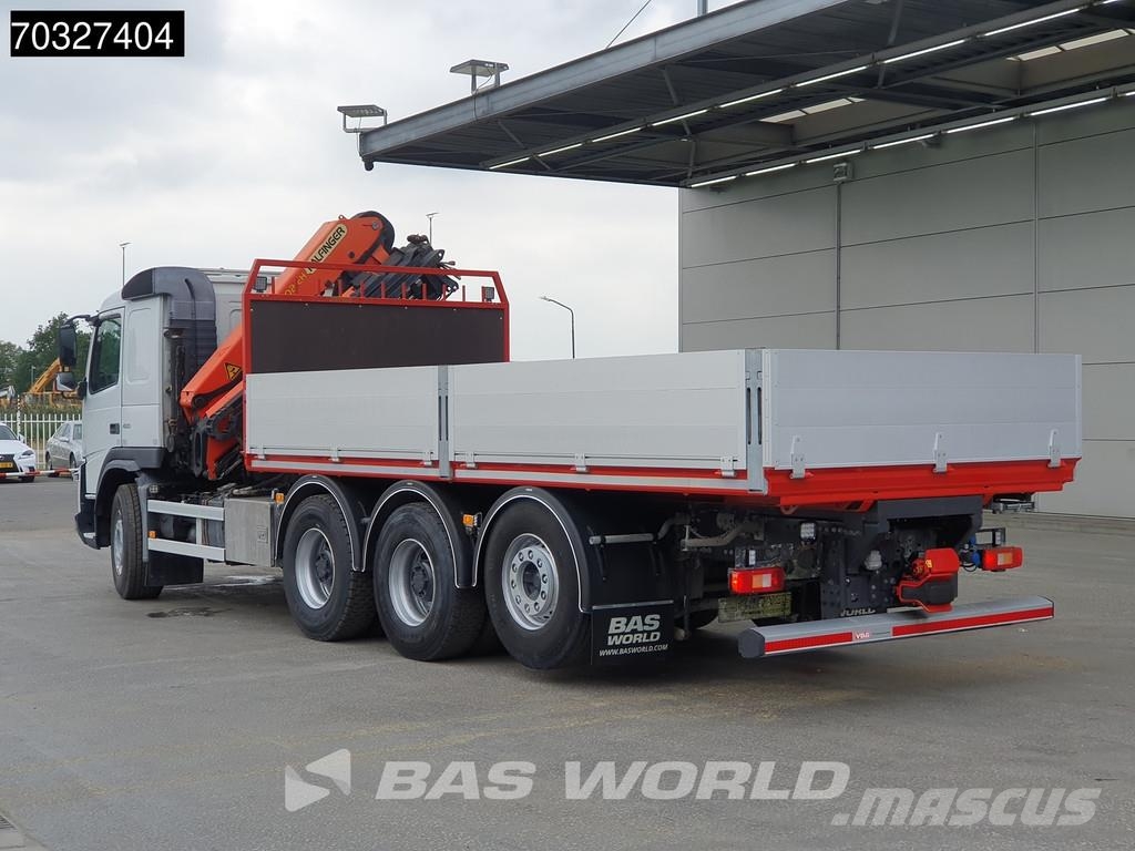 Volvo FMX 420 8X4 ONLY 11.300Kms! Palfinger PK18002 EH K Plošinové nákladné automobily/nákladné automobily so sklápacími bočnicami
