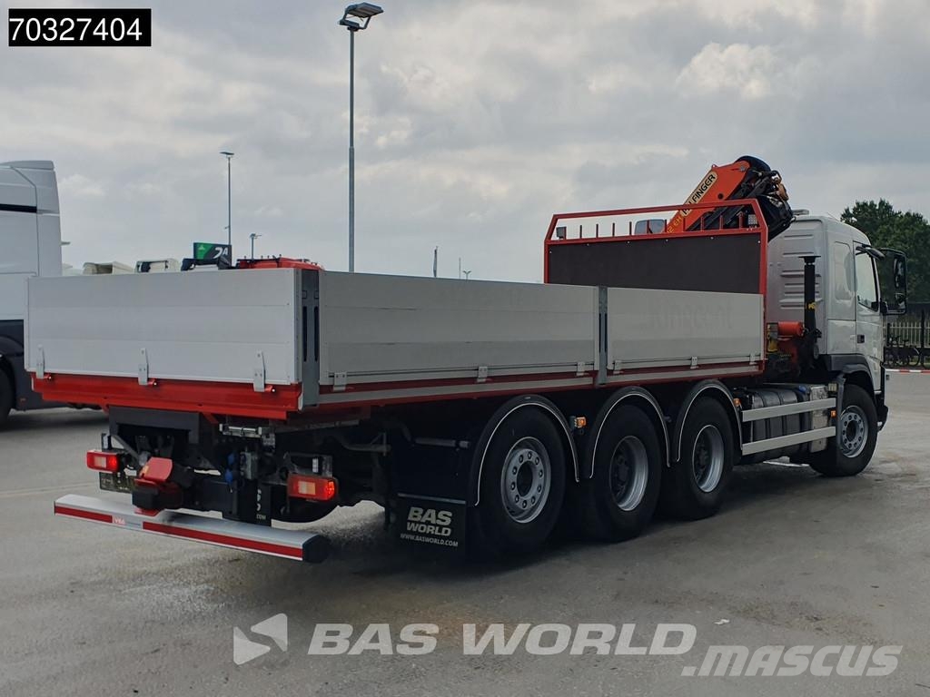 Volvo FMX 420 8X4 ONLY 11.300Kms! Palfinger PK18002 EH K Plošinové nákladné automobily/nákladné automobily so sklápacími bočnicami
