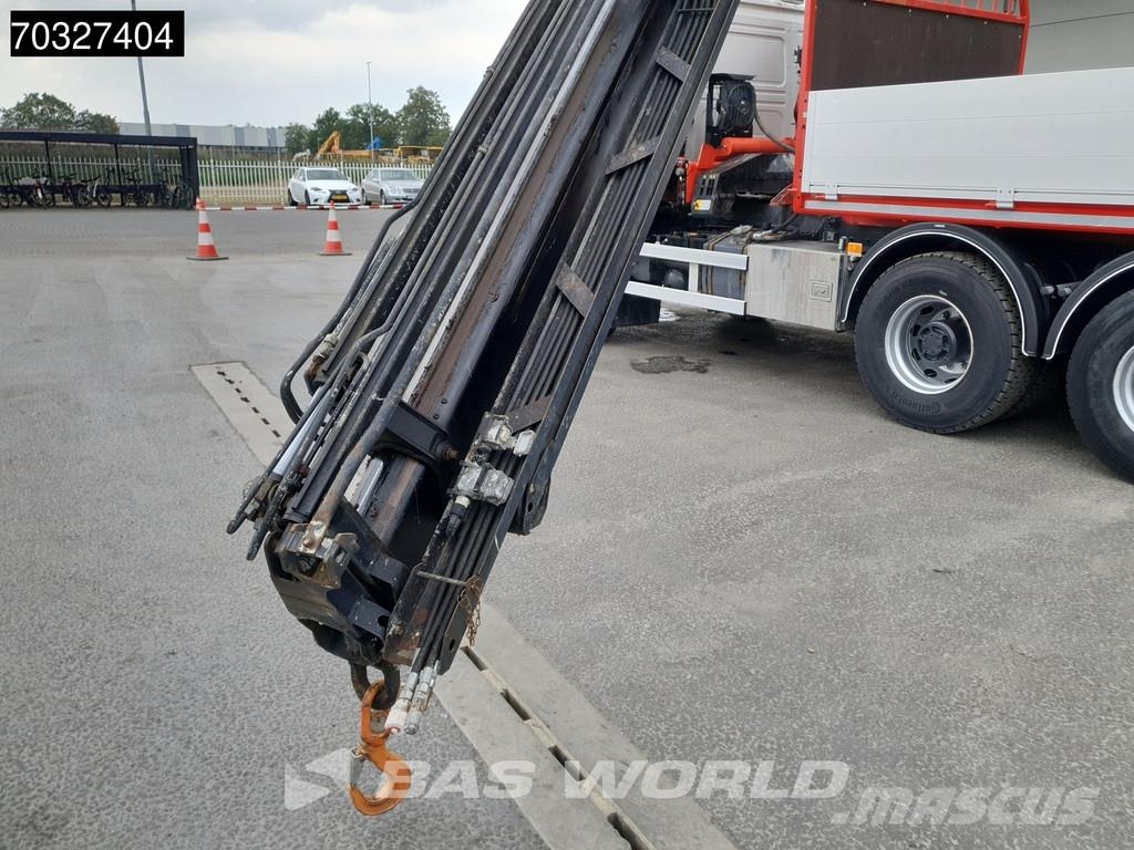 Volvo FMX 420 8X4 ONLY 11.300Kms! Palfinger PK18002 EH K Plošinové nákladné automobily/nákladné automobily so sklápacími bočnicami